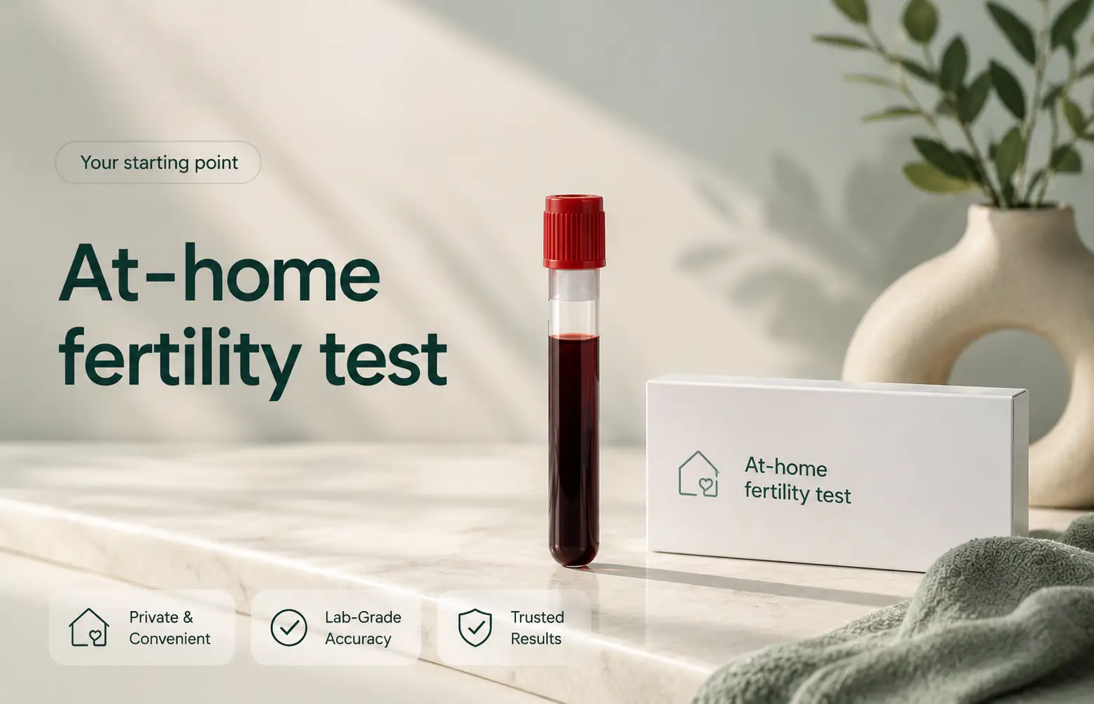 At-home fertility testing